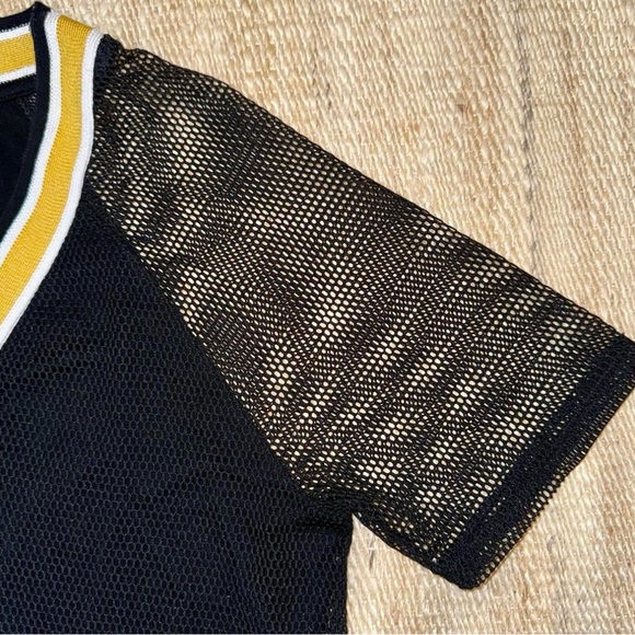 Topshop Black Varsity/Jersey Style - Picture 5 of 9